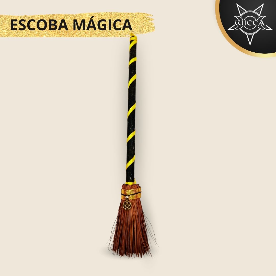 Magical Broom Conjured For Spells