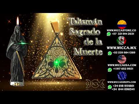 Talisman de la Muerte: Protección y Transformación con Pócima y Vela de la Santa Muerte"