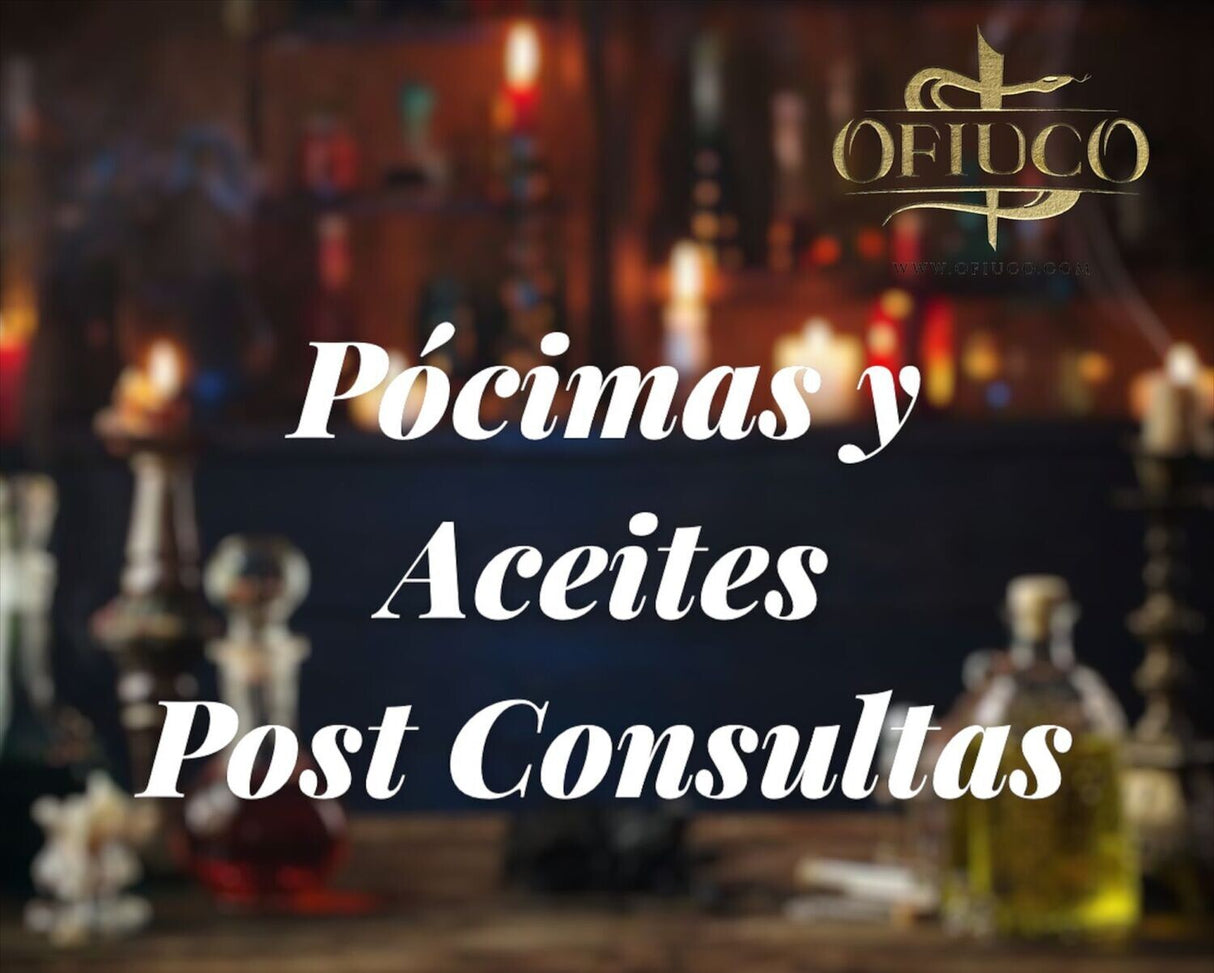 Pocimas y Aceites post Consulta Junior